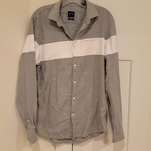 Armani Echange Mens Dress Shirt